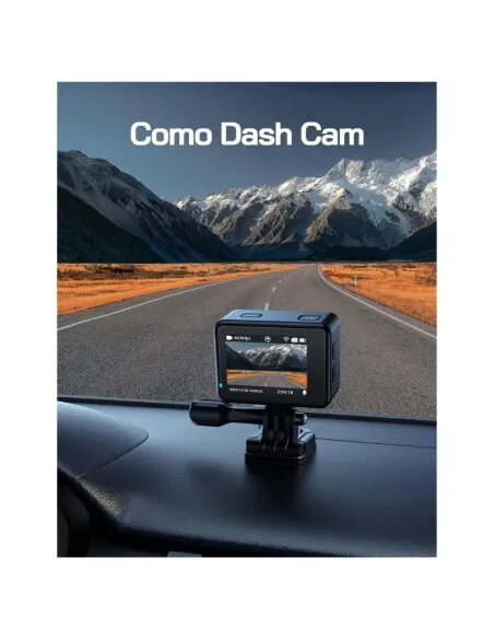 WOLFANG GA120 4K Action Camera | Dual Screen & 20MP | Best Deal