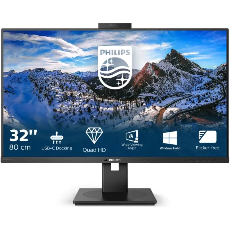Philips Brilliance 326P1H 32" QHD | Monitor USB-C Docking 90W e IPS