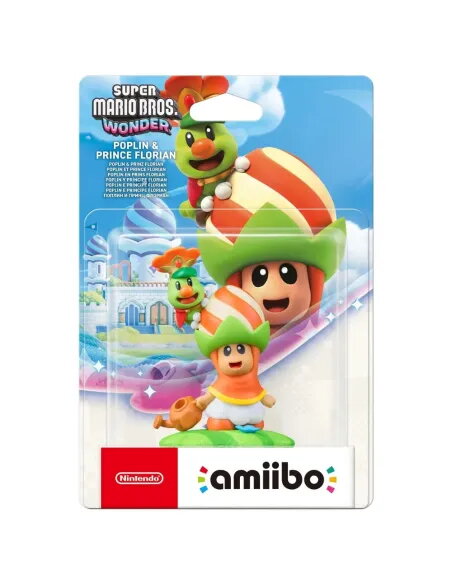 Poplin & Prince Florian amiibo | Super Mario Bros Wonder Gear
