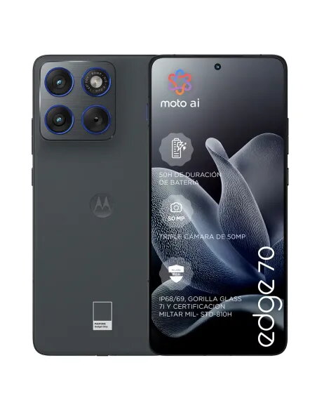 Motorola Edge 70 5G 12/512GB Gray | Ultra-Thin 5.9mm & 50MP Camera