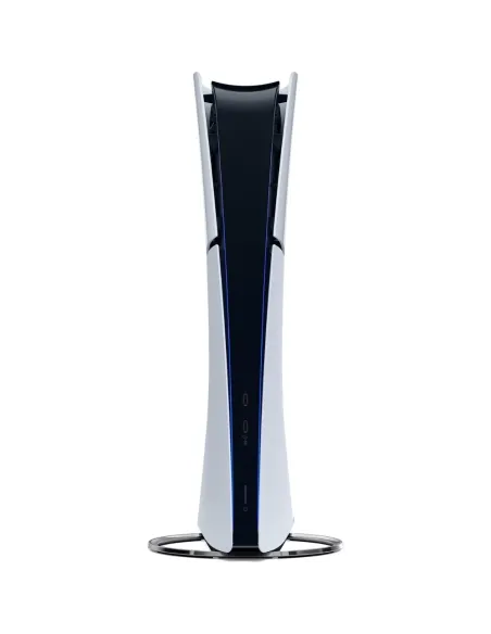 Official Sony Vertical Stand for PS5 Slim | Black & Chrome