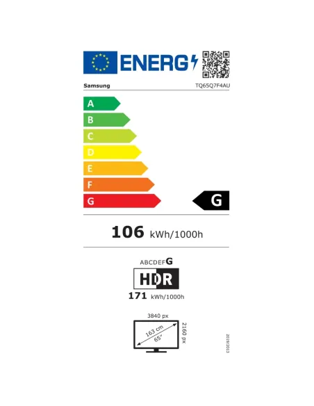 Buy Samsung 65" TQ65Q7F4AU QLED 4K TV | Vision AI & Quantum HDR