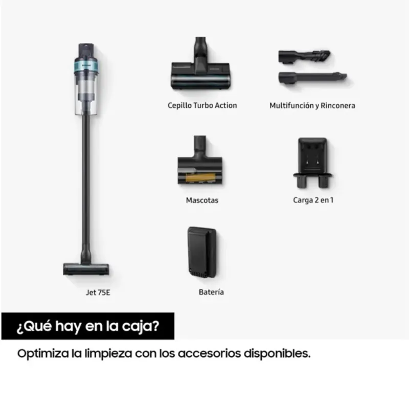 Samsung Jet 75E Pet Cordless Vacuum VS20B75AGR1 200AW