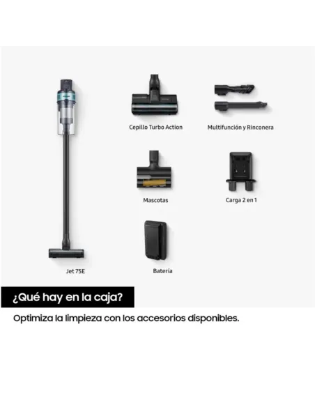 Samsung Jet 75E Pet Cordless Vacuum VS20B75AGR1 200AW