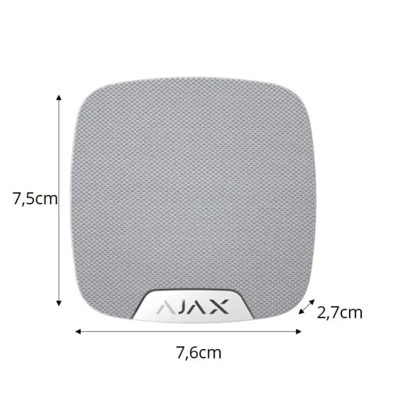 Ajax HomeSiren | Sirena Interior Inalámbrica Grado 2 | Alarma Ajax