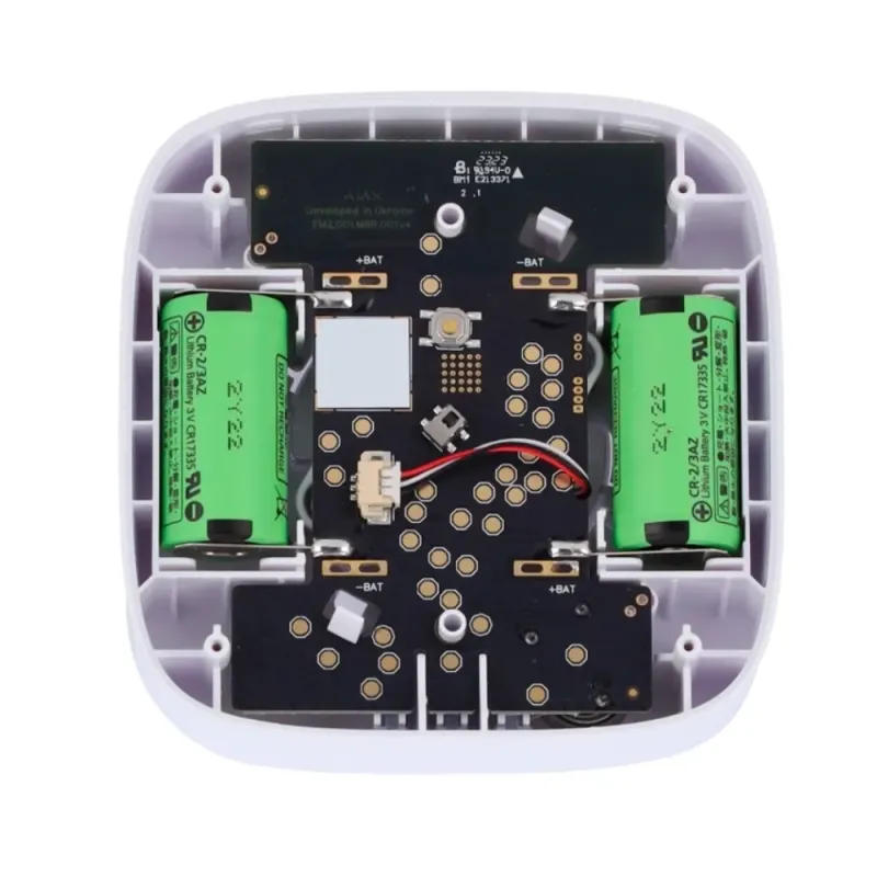 Ajax FireProtect 2 Jeweller Black - Smoke and Heat Detector