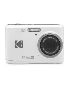 Cámara Kodak PIXPRO FZ45 Blanca 16MP Zoom 4x | Compacta HD
