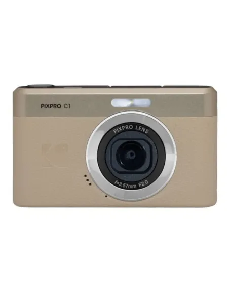 Cámara Kodak PIXPRO C1 Beige 13MP Pantalla Inclinable Full HD