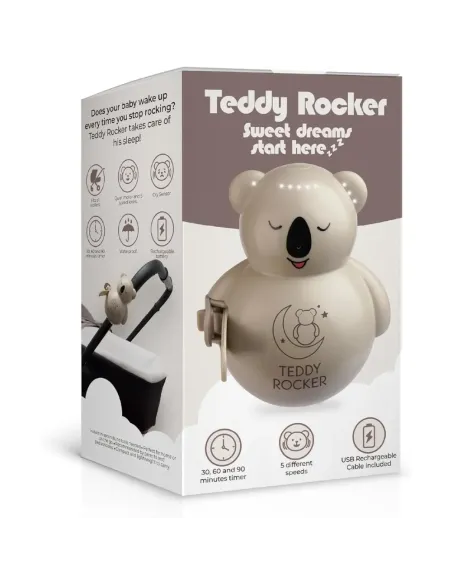 Teddy Rocker | Mecedora Automática Cochecito y Cuna | Sensor Llanto