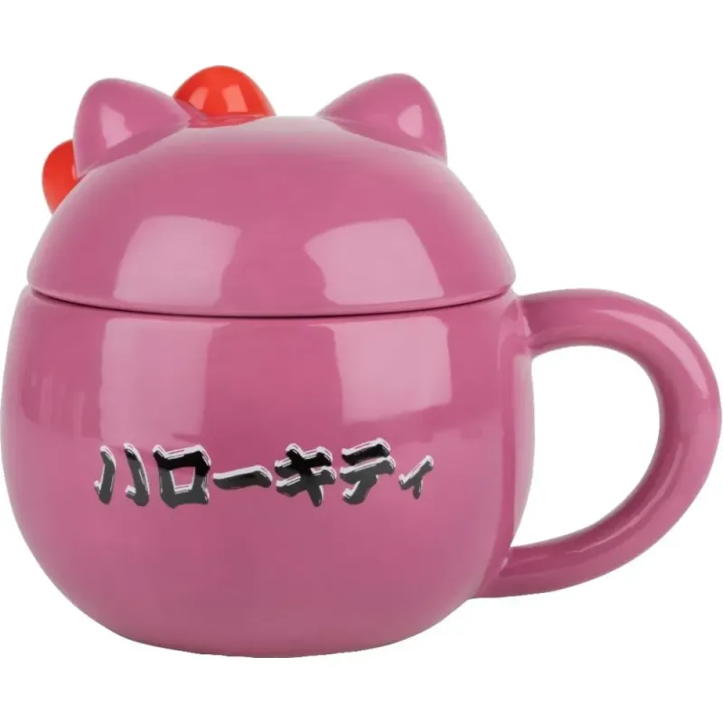 KONIX Hello Kitty Daruma 3D Mug 320 ml Official Sanrio Dishwasher