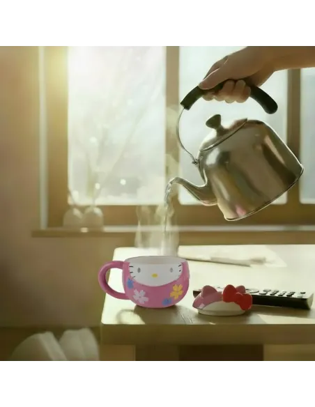 KONIX Hello Kitty Daruma 3D Mug 320 ml Official Sanrio Dishwasher