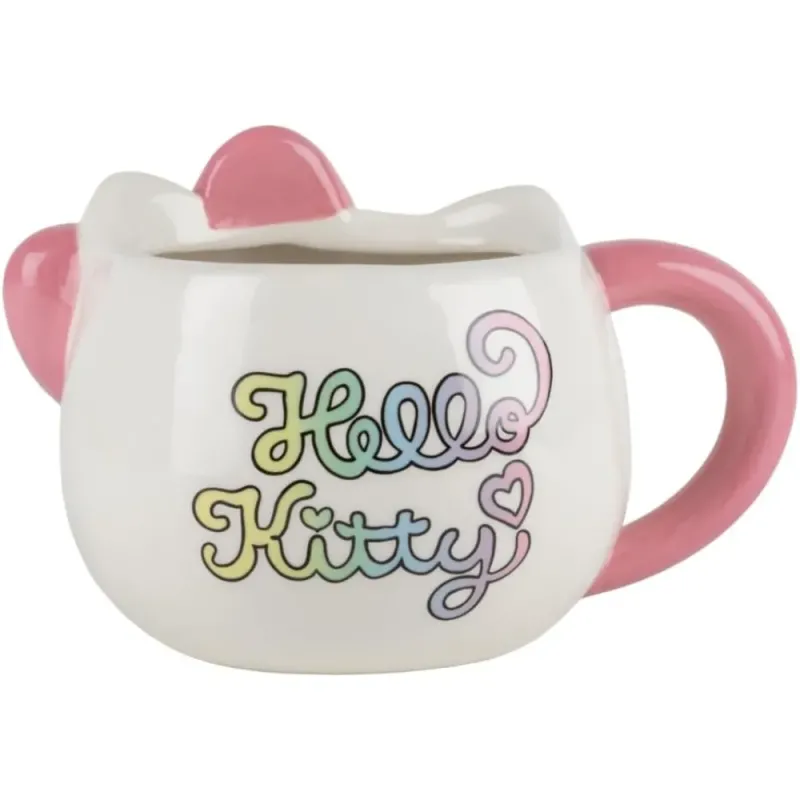 KONIX Hello Kitty 3D Mug 500ml | Official Kawaii Ceramic Mug