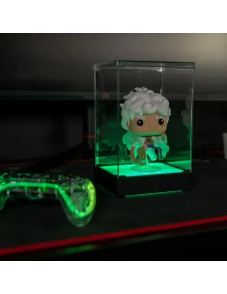 Caja Exposición LED KONIX Display Box | Urna Acrílica RGB Figuras