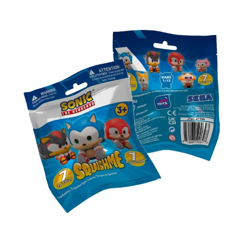 Sonic Squishmees S3 Magicbox | Figuras Antiestrés Aromáticas