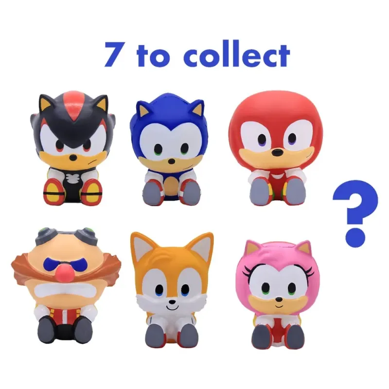 Sonic Squishmees S3 Magicbox | Figuras Antiestrés Aromáticas