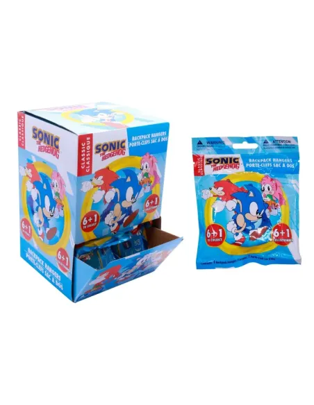 Colgador Mochila Sonic Serie 6 Just Toys | Figura Sorpresa Llavero
