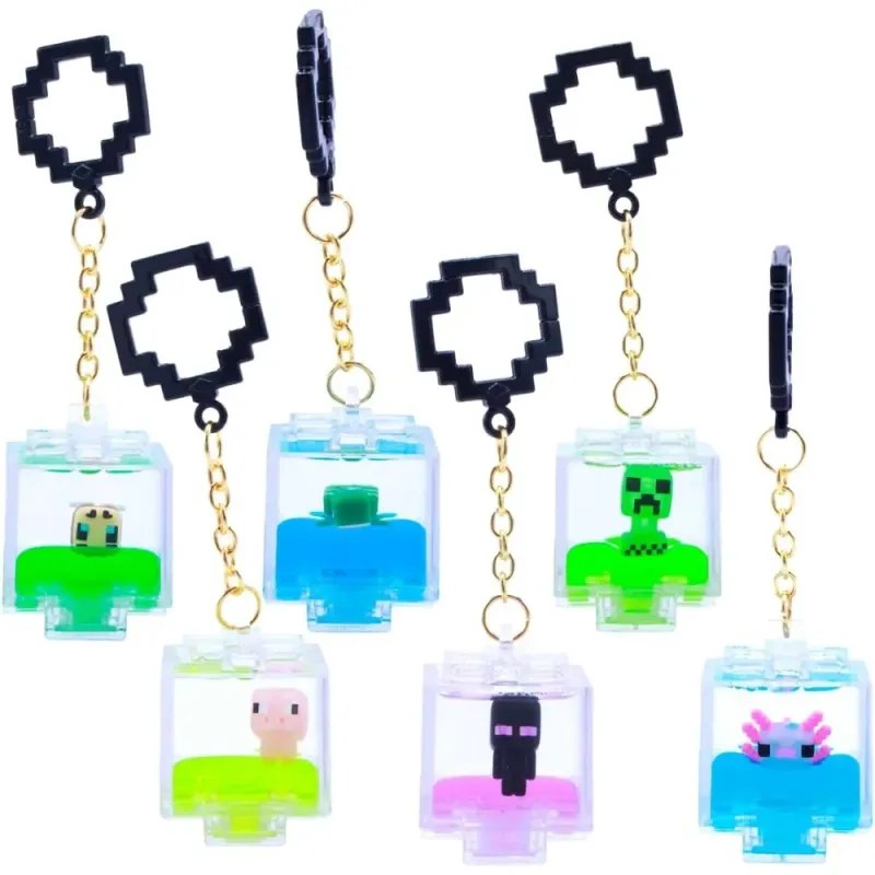 Colgante Mochila Minecraft Serie 2 Just Toys | Mini Charm Sorpresa
