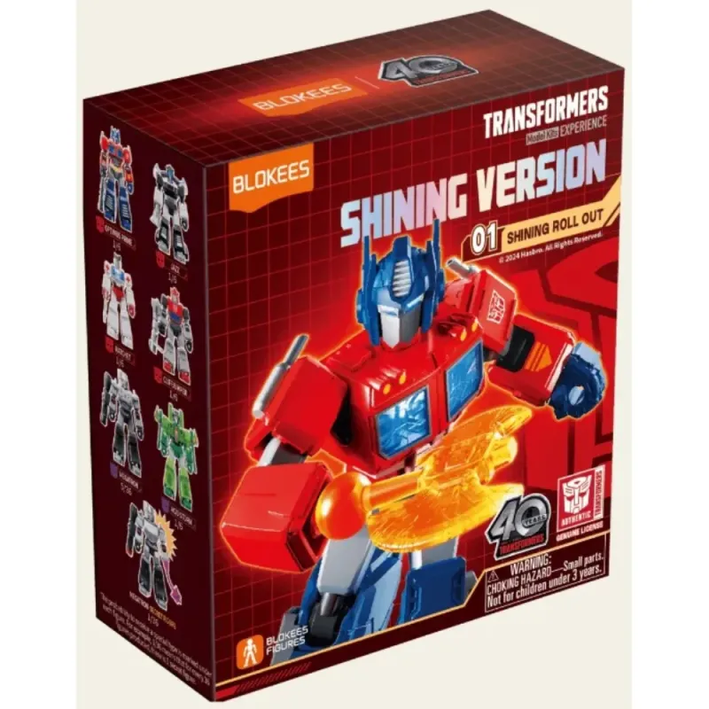 Blokees Transformers Shining 01 Mystery Box | Snap-Fit Model Kit