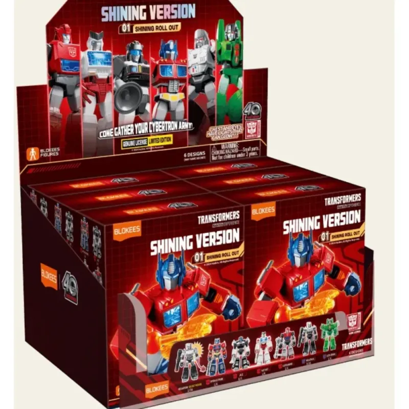 Blokees Transformers Shining 01 Mystery Box | Snap-Fit Model Kit