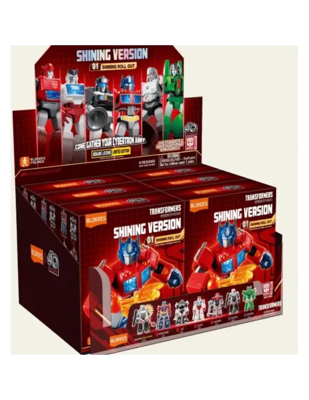 Caja Sorpresa Transformers Blokees Shining 01 | Figura Misterio Snap-F