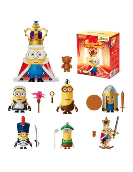 Blokees Minions Mokoo 01 Mystery Box | Mini Snap-Fit Model Kit