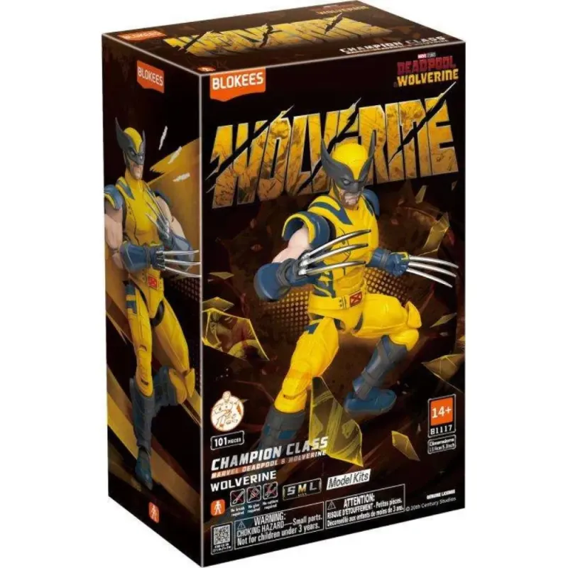 Blokees Wolverine Figure Champion 05 | Marvel Comics Model Kit