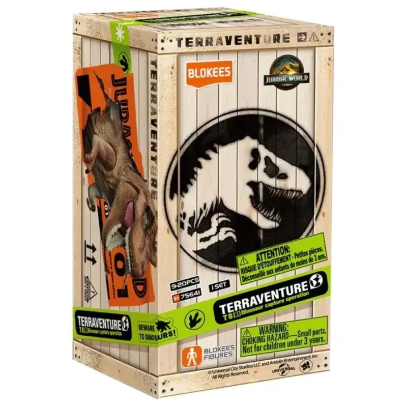 Blokees Jurassic World Terraventure 01 Mystery Box | Dinosaur Model Ki