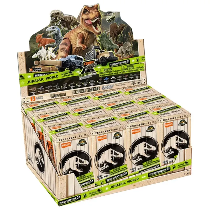 Blokees Jurassic World Terraventure 01 Mystery Box | Dinosaur Model Ki