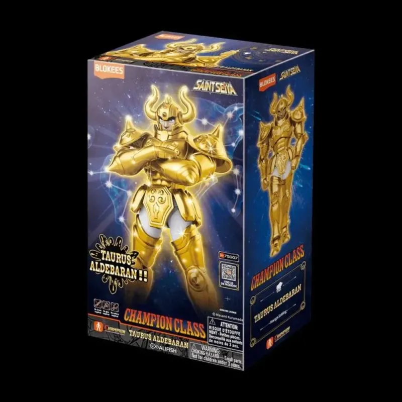 Figura Tauro Aldebarán Blokees Champion 06 | Maqueta Saint Seiya