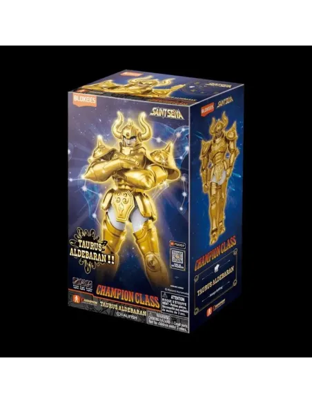 Figura Tauro Aldebarán Blokees Champion 06 | Maqueta Saint Seiya