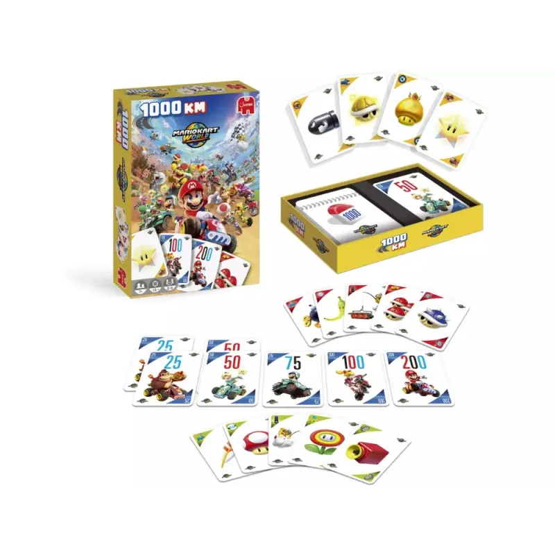 Juego de Cartas 1000 km Mario World Tour | Comprar Online