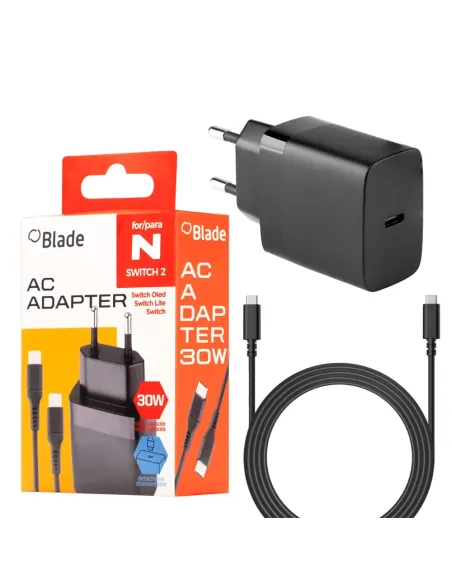 Comprar Blade Adaptador de Corriente para Switch 2