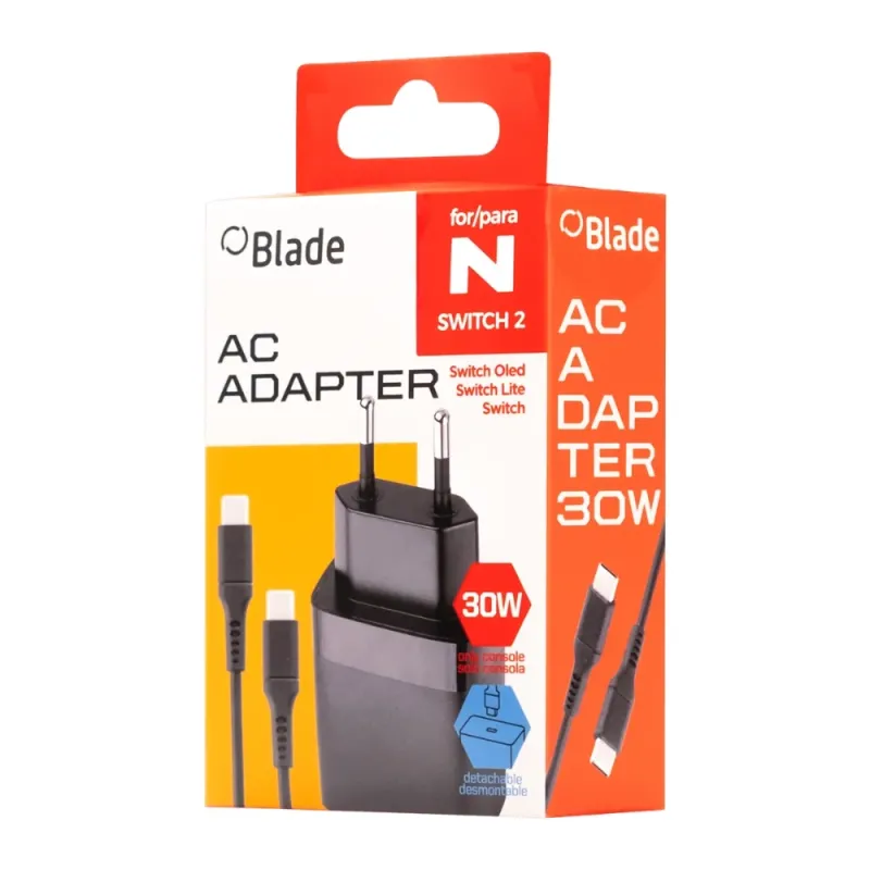 Comprar Blade Adaptador de Corriente para Switch 2