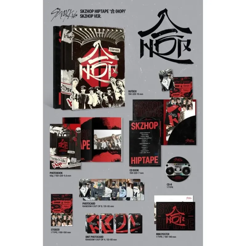 Stray Kids Skzhop Hiptape 合 HOP SKZHOP VER Álbum | Comprar