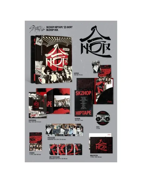 Stray Kids Skzhop Hiptape 合 HOP SKZHOP VER Álbum | Comprar