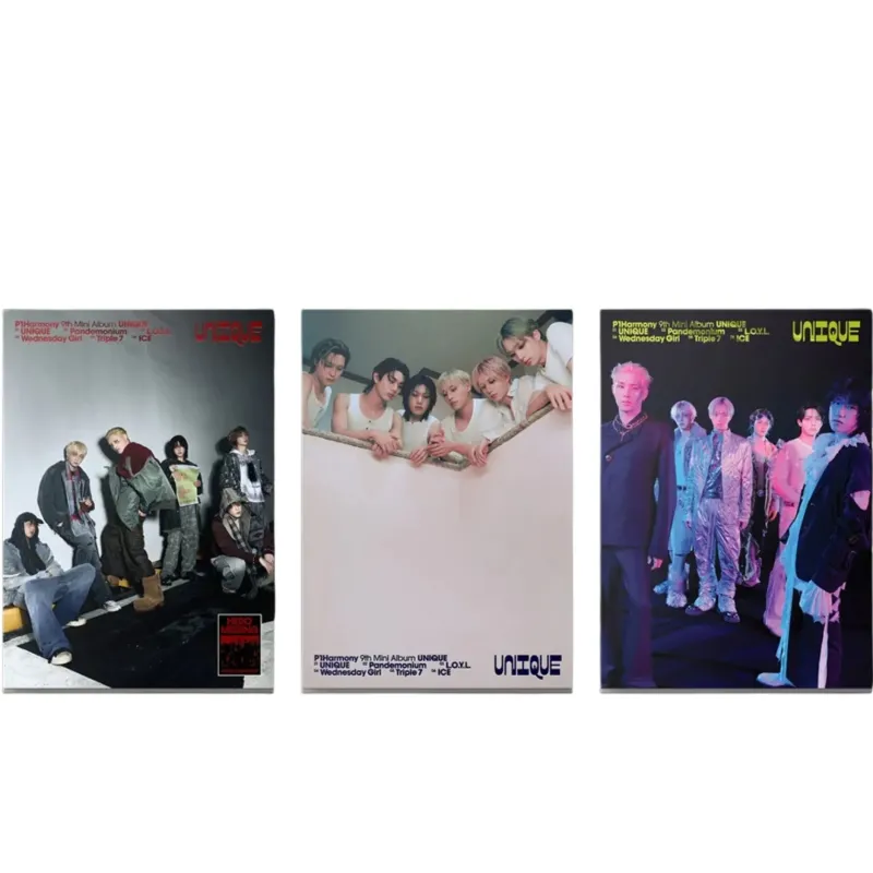 P1Harmony - UNIQUE (Photobook/Standard) - Álbum K-Pop