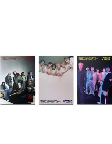 P1Harmony - UNIQUE (Photobook/Standard) - Álbum K-Pop