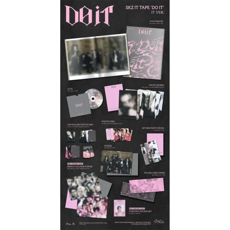 Stray Kids SKZ IT TAPE DO IT Album | Official K-Pop
