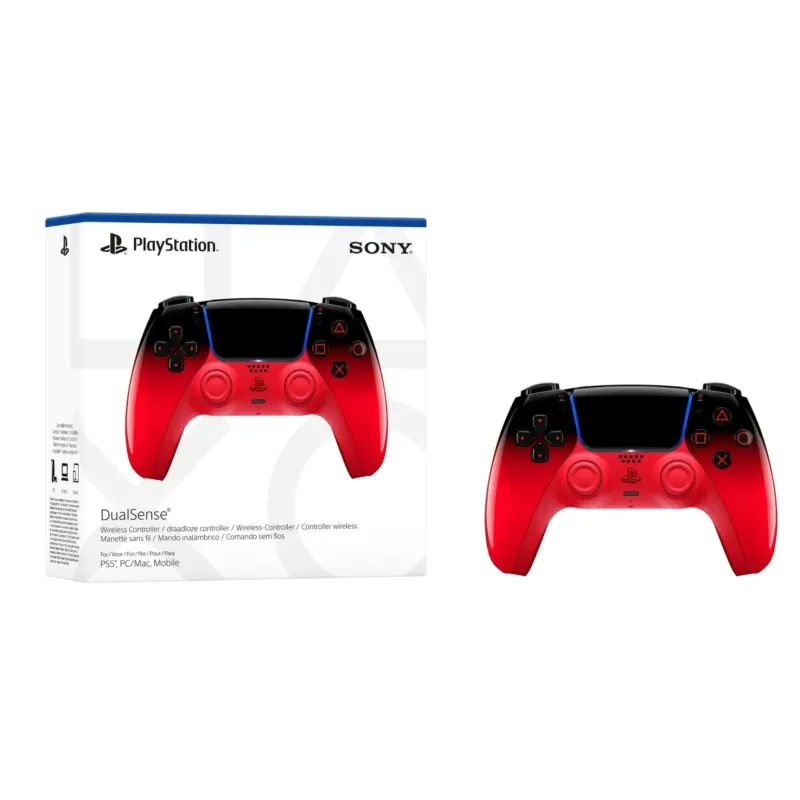 Sony DualSense Wireless Controller PS5 Techno Red | Official