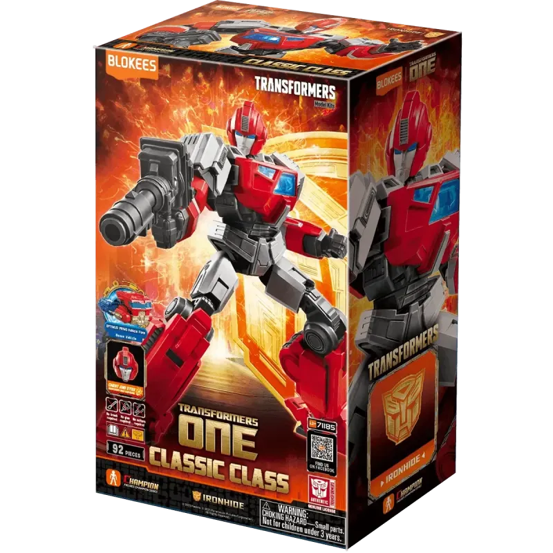Blokees Transformers Classic Class 19 Ironhide | Figura Articulada 12