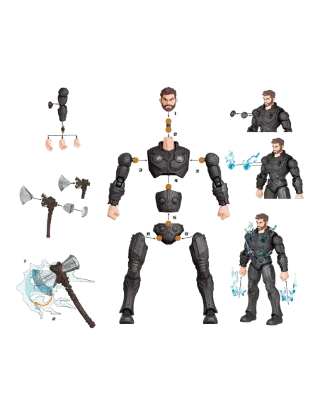 Blokees Thor Figure Champion 02 | Marvel Infinity Saga Model Kit