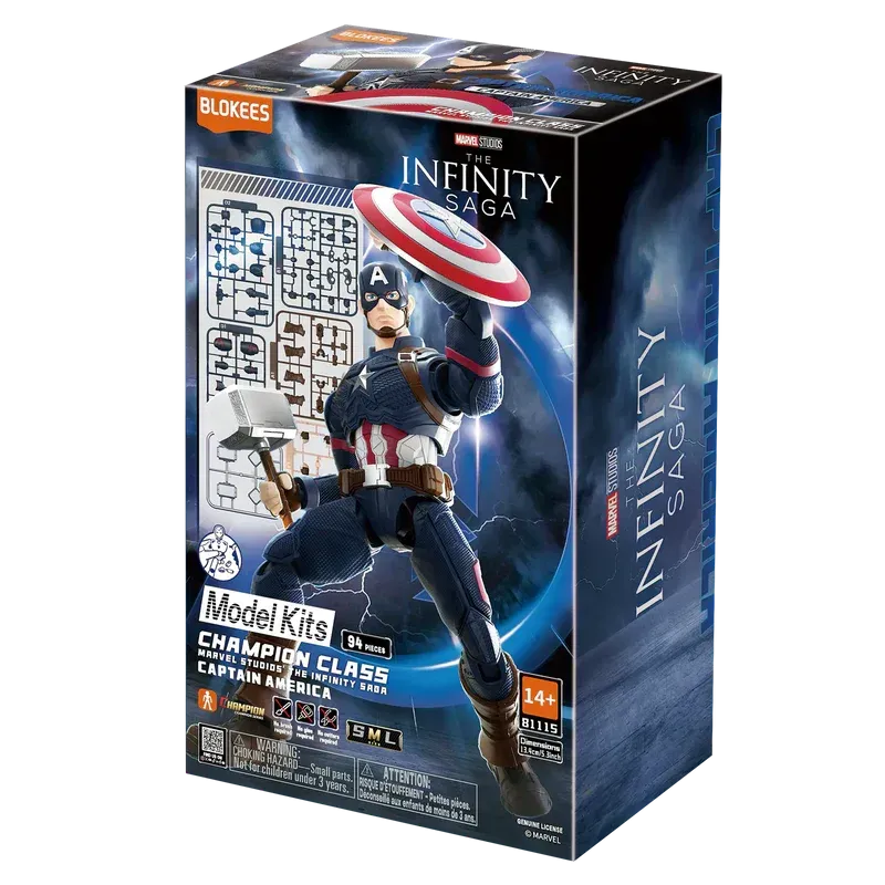Blokees Capitan America Infinity Saga Champion Class