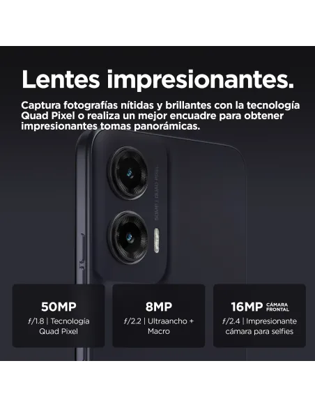 Motorola Moto G35 5G 8GB/256GB Negro | Móvil Calidad Precio