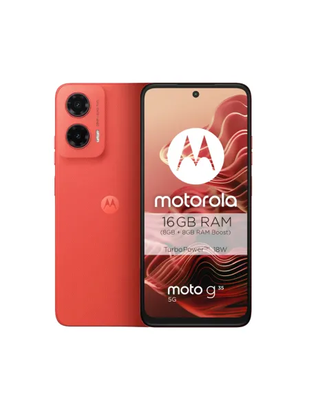 Motorola Moto G35 5G 8GB/256GB Red | Great Value Phone