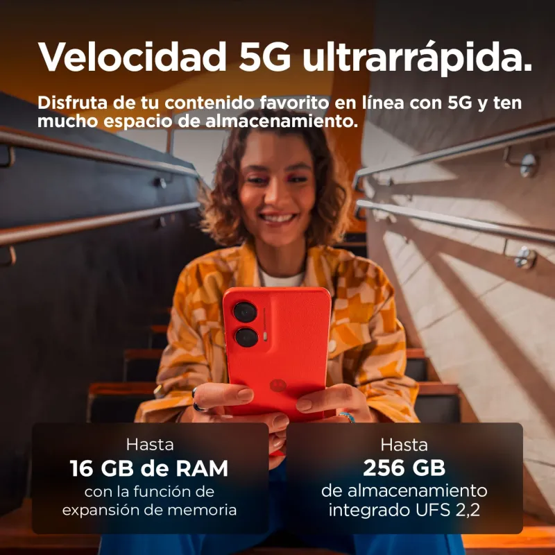 Motorola Moto G35 5G 8GB/256GB Red | Great Value Phone