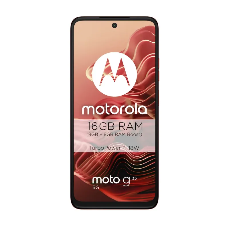 Motorola Moto G35 5G 8GB/256GB Red | Great Value Phone