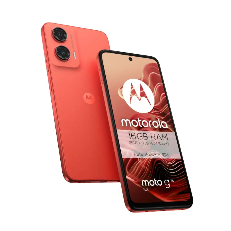 Motorola Moto G35 5G 8GB/256GB Red | Great Value Phone
