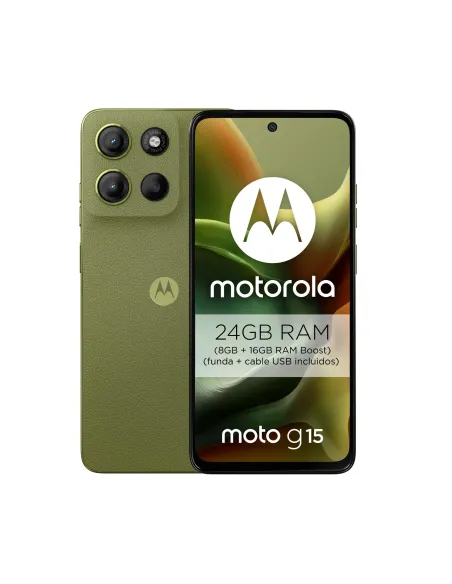 Motorola Moto G15 8GB/256GB Iguana Green | Great Value Phone