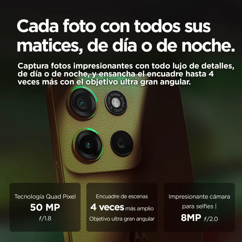 Motorola Moto G15 8GB/256GB Verde Iguana | Móvil Calidad Precio