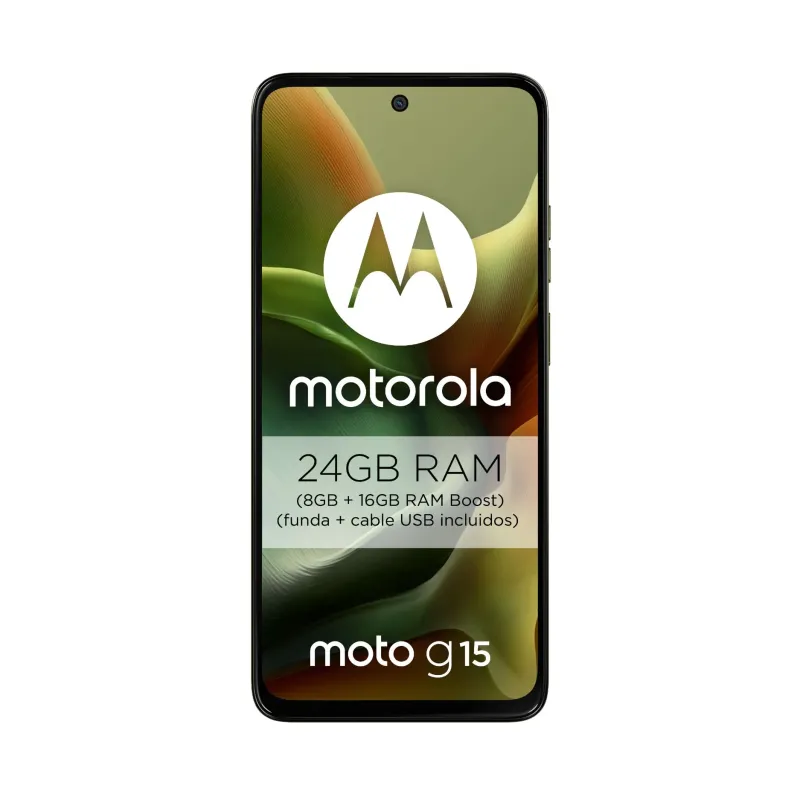 Motorola Moto G15 8GB/256GB Iguana Green | Great Value Phone